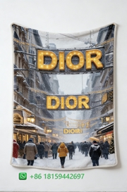 Dior Throw Blankets